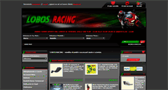 Desktop Screenshot of lobosracing.it